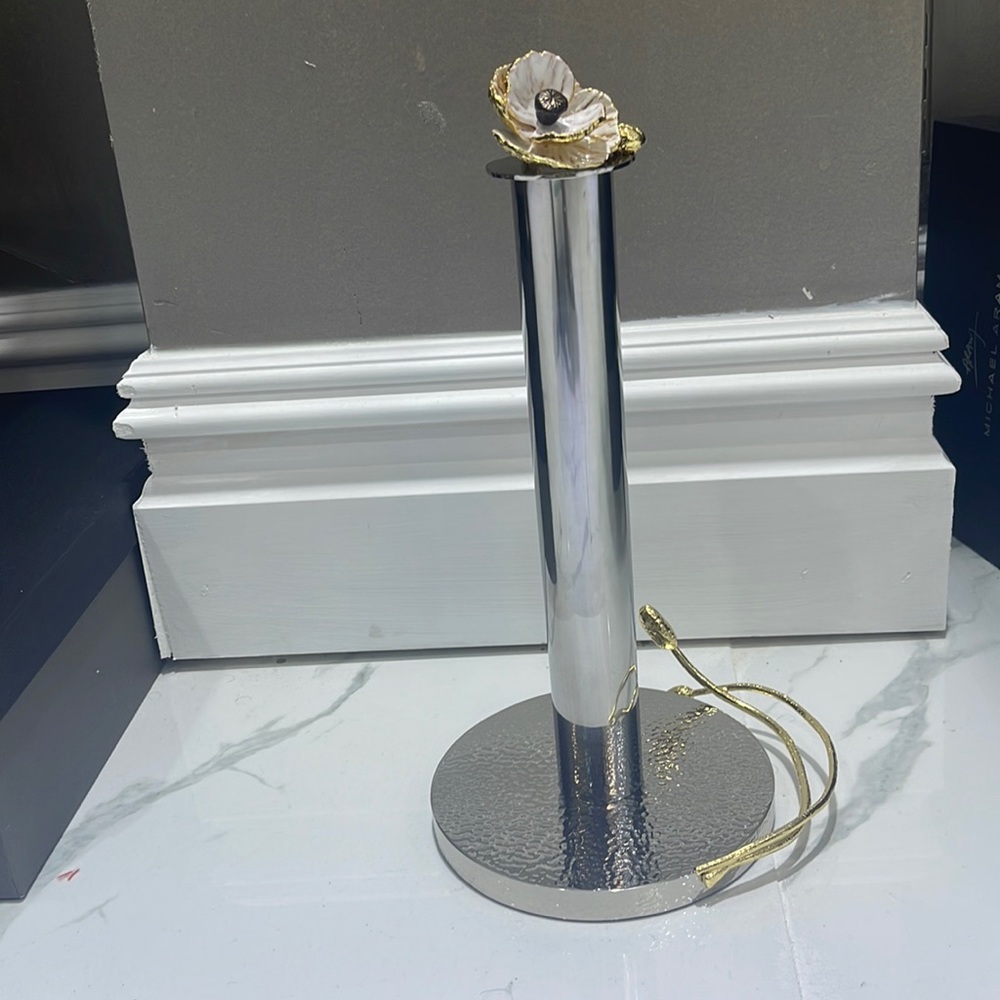 NEW WITH BOX MICHAEL ARAM PAPER TOWEL HOLDER